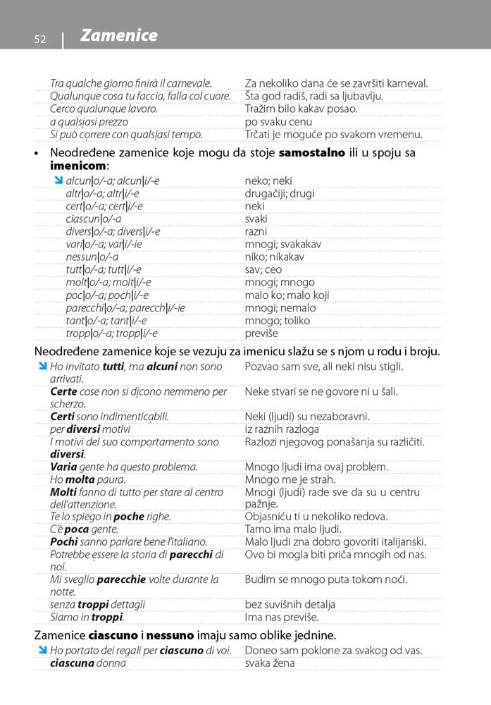 Gramatika savremenog italijanskog, 2.&nbsp;izdanje